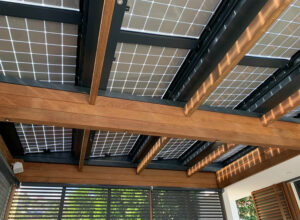 Pergola solaire